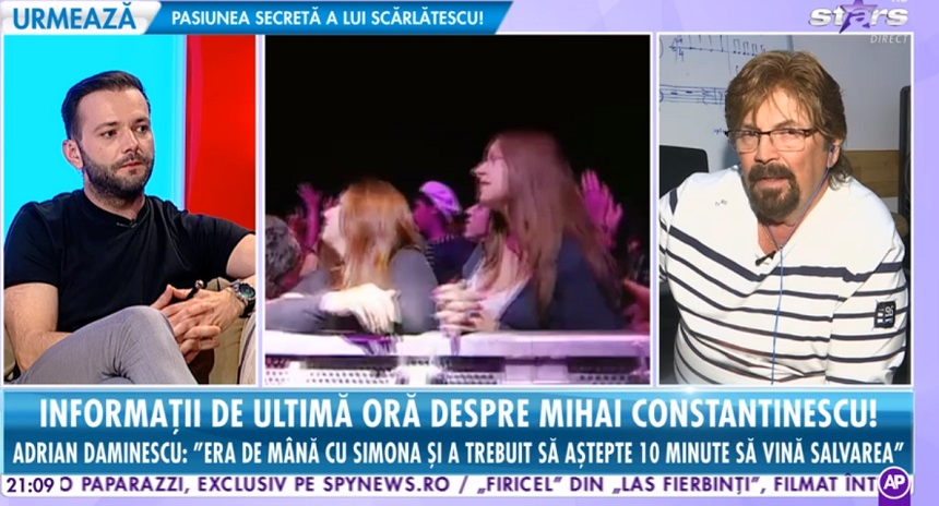 Adrian Daminescu, amănunte noi despre starea lui Mihai Constantinescu: “Era de mână cu Simona și…”