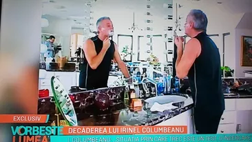 Acasă la Irinel Columbeanu: ”Mă descurc!” Baia de la Izvorani, cât apartamentul cu două camere