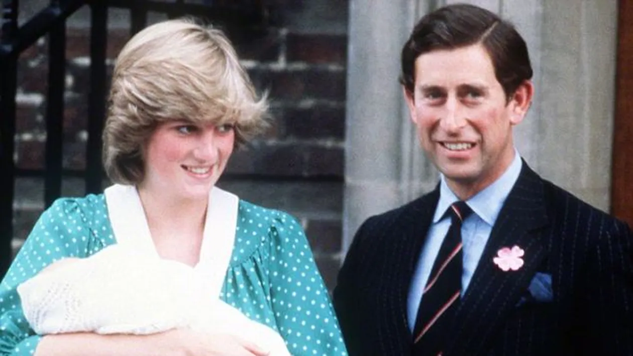 Cât de mult semăna cu Kate! Uite cum arăta Printesa Diana in ziua in care l-a născut pe William! Fotografie de colectie