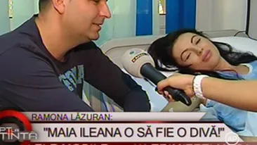 VIDEO Ramona si-a alaptat fetita: Cristi are tupeu, mai vrea un baietel!