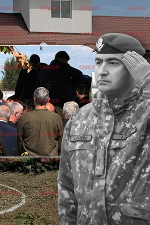 Primele imagini de la înmormântarea generalului Dorin Ioniță. Zeci de persoane i-au fost alături pe ultimul drum