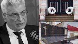 Ce a apărut la mormântul lui Silviu Prigoană, la o zi după înmormântare: ”Nu trebuie să ne fie frică de moarte”