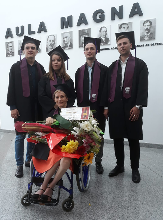 Loredana a fost sărbătorită ca șefă de promoție