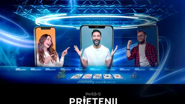 Cheamă-ți prietenii pe 888poker și câștigați împreună!