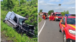 Sfârșit tragic pentru un șofer în ziua de Paște! A ignorat culoare roșie a semaforului și a fost spulberat de tren