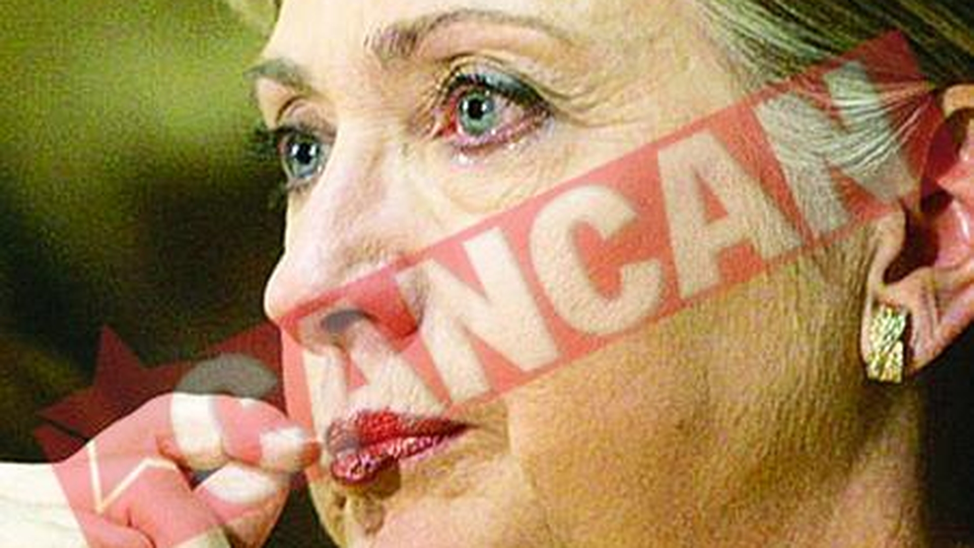 "Magnifica" Hillary, din nou in lacrimi