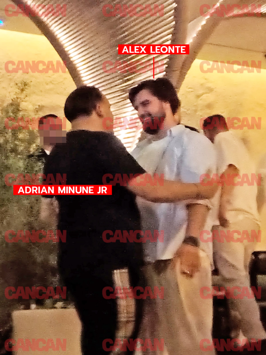 Adrian Minune Jr. s-a întâlnit cu Alex Leonte la Nuba