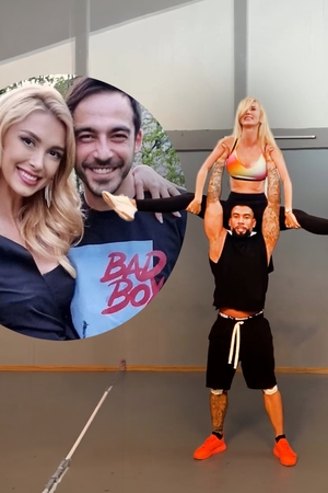 El l-a înlocuit pe Petrișor Ruge! Andreea Bălan a publicat primele imagini cu noul partener de dans