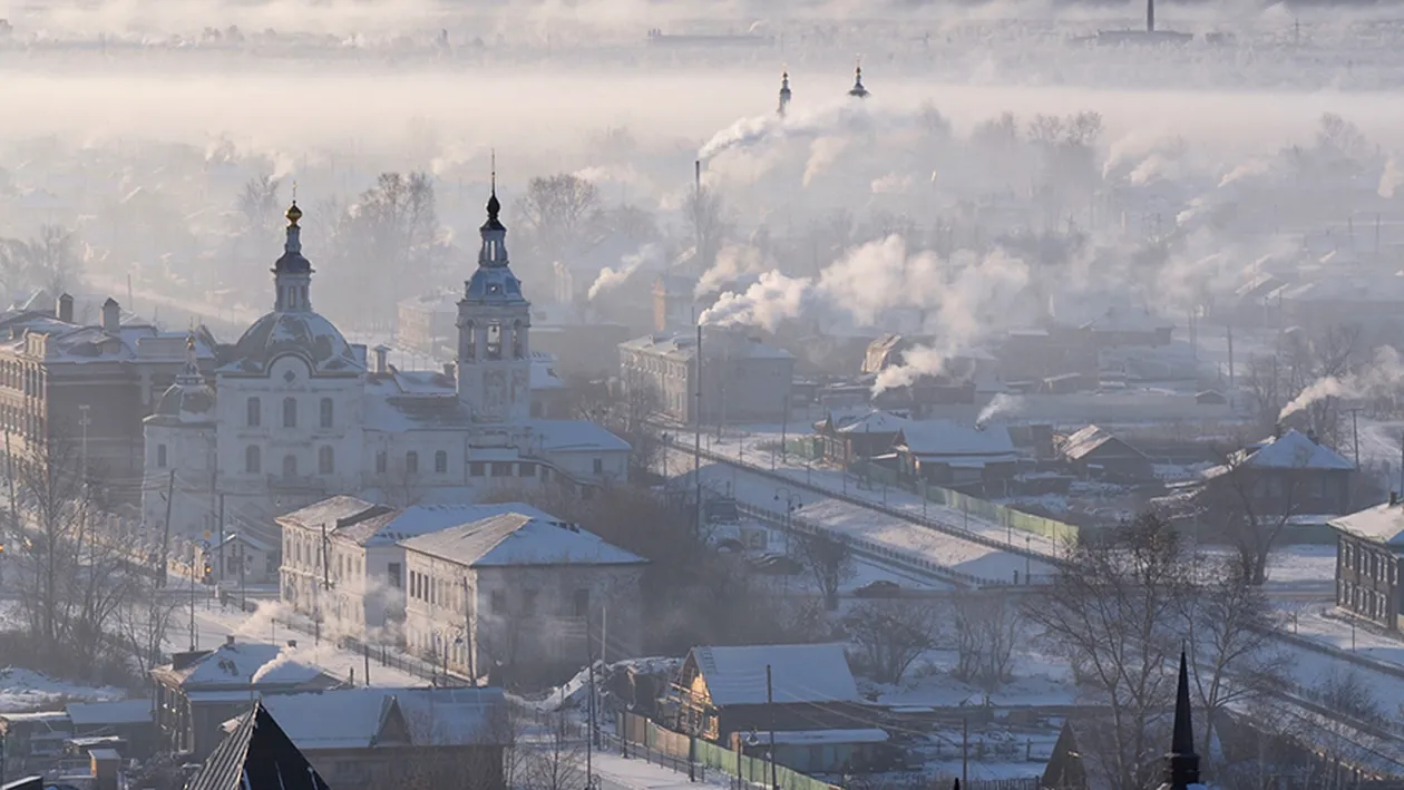Ice age! -50°C noaptea trecuta in mai multe regiuni ale Rusiei