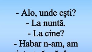 BANCUL ZILEI | La nuntă