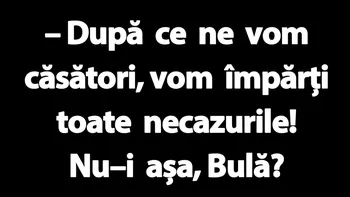 BANC | Bulă, căsătoria și necazurile