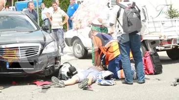 IMAGINI TERIFIANTE! Prietenul lui Marica, in lacrimi dupa accidentul mortal