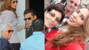 VIDEO / De 1 decembrie, Iulia Vântur petrece româneşte alături de Salman Khan! S-a mândrit cu mămăliga şi sarmalele cu care s-a delectat. Incredibil cine a pregătit bucatele tradiţionale