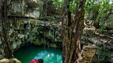 National Geographic anunţă o DESCOPERIRE FABULOASĂ: ce au filmat scafandrii care s-au scufundat în această fântână din Mexic