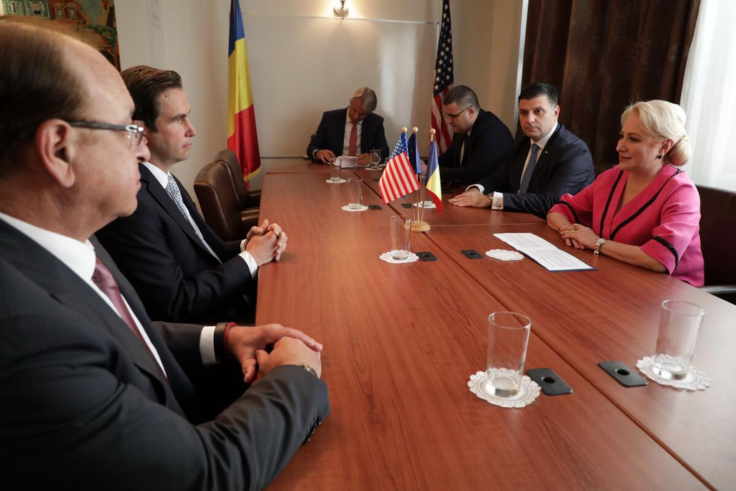 Viorica Dăncilă, întrevedere cu Steven Fulop, primarul orașului Jersey City. Ce s-a discutat
