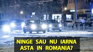 Ninge sau nu iarna asta în România? Anunțul făcut de meteorologii EaseWeather