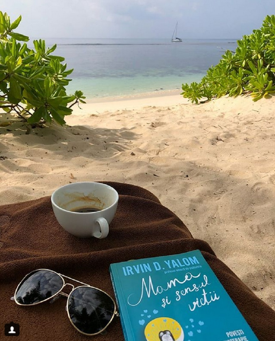 "Mama şi sensul vieţii", scrisă de Irvin D. Yalom. Sursa foto: Instagram