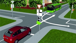 Este greșeala pe care toți șoferii o fac! Cine trece primul prin intersecție? FOTO