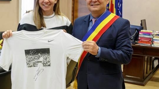 Simona Halep, cetățean de onoare al municipiului Cluj-Napoca