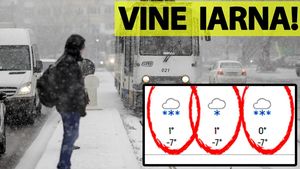 E oficial, vine iarna în toată România! Pe ce dată exactă începe să ningă în București. Anunțul făcut de meteorologii Accuweather