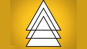 Testul de inteligență la care și geniile greșesc | Câte triunghiuri sunt, de fapt, în această imagine?