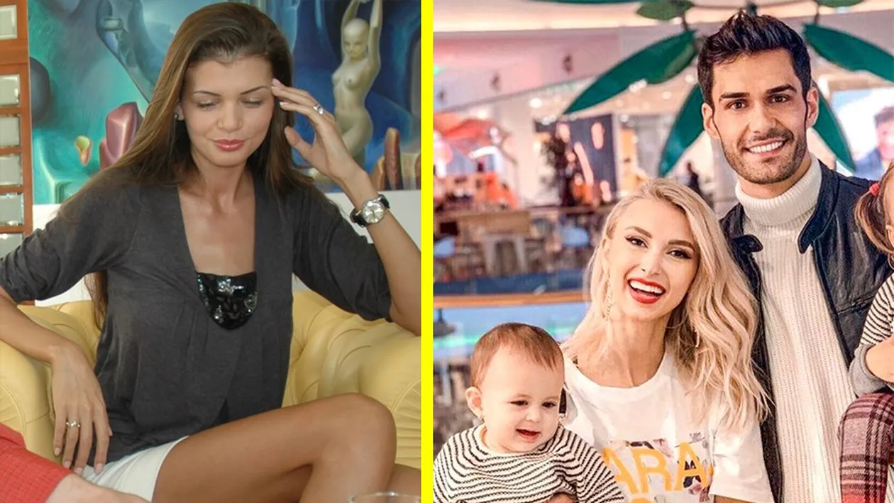 Cum a reacționat Monica Gabor după ce George Burcea a postat o poză cu Clara, fiica lui cu Andreea Bălan