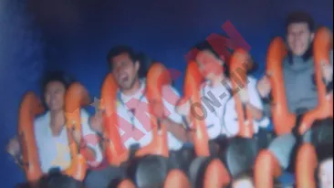 Distractia dinaintea sezonului vietii!  Tamas si-a ametit iubita in carusel