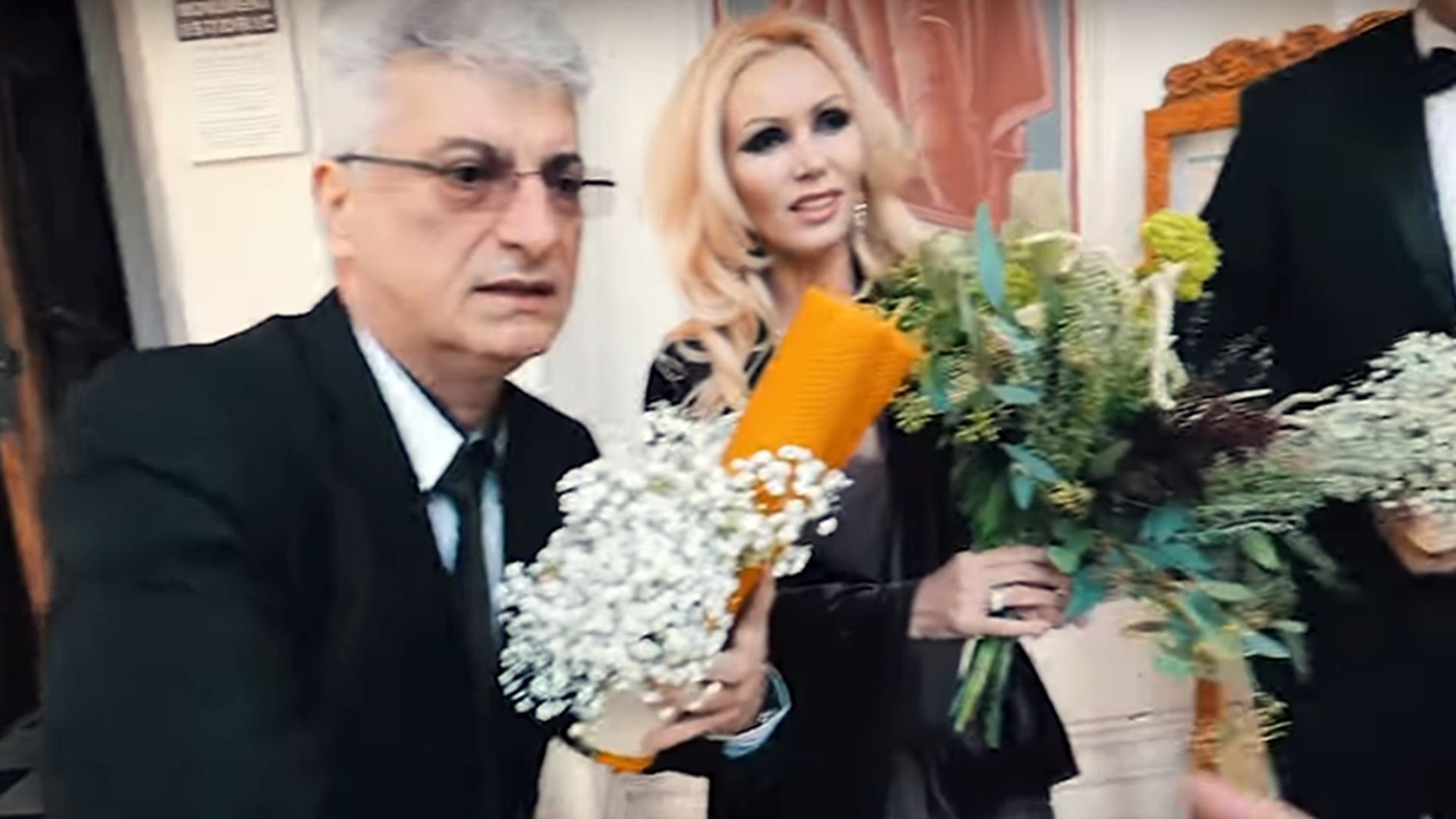Silviu Prigoană și soția lui, nași pentru un cuplu celebru din România! Primele imagini de la nuntă