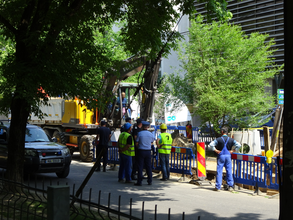 Panică în Sectorul 1! A fost descoperit un proiectil neexplodat pe Șoseaua Nordului
