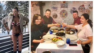 Cristina Șișcanu, pozată în costum de baie la munte! Ce comentariu i-a lăsat Tavi Clonda și ce replică spumoasă i-a dat vedeta