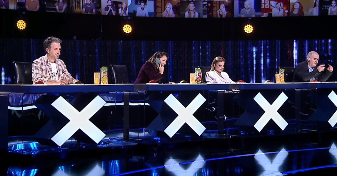 Andra Măruță, certată de Andi Moisescu la Românii au talent, după ce a încurcat filmările cu un apel telefonic. Pe fir se afla chiar Cătălin Măruță: „A, după mine stați?”