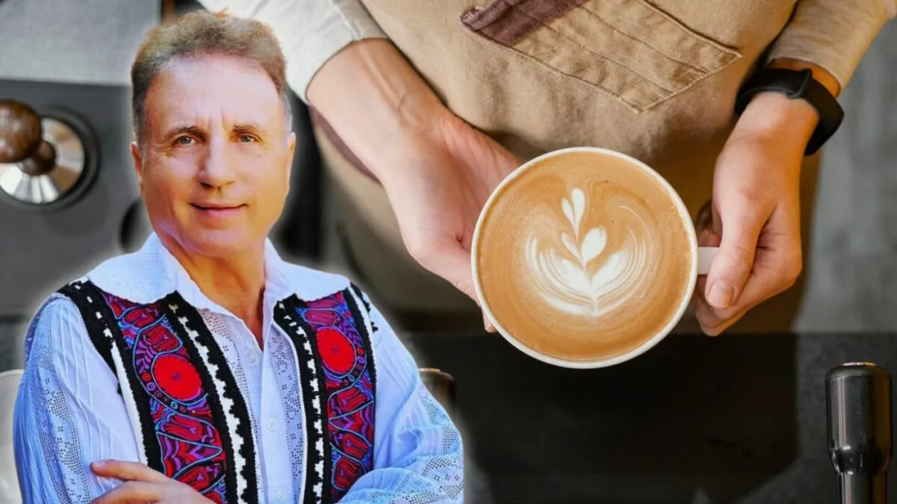 Nu e glumă! Cât costă o cafea în localul lui Constantin Enceanu: „Pentru cunoscători face diferența”