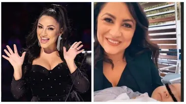 Andra, surprinsă cu un bebeluș în brațe: ”Deci nu ne mai ascundem. Recunoști? Da, e al nostru!”