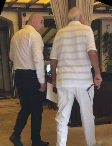 Dan Voiculescu și fiica sa, Camelia, au ieșit la un prânz în doi, la un restaurant select din Capitală