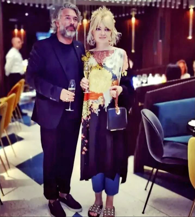 Mihai Popescu și Nadia, pe atunci soț și soție