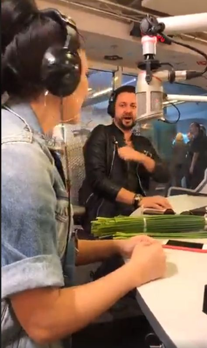 Cătălin Măruță și Andra au fost invitați la radio