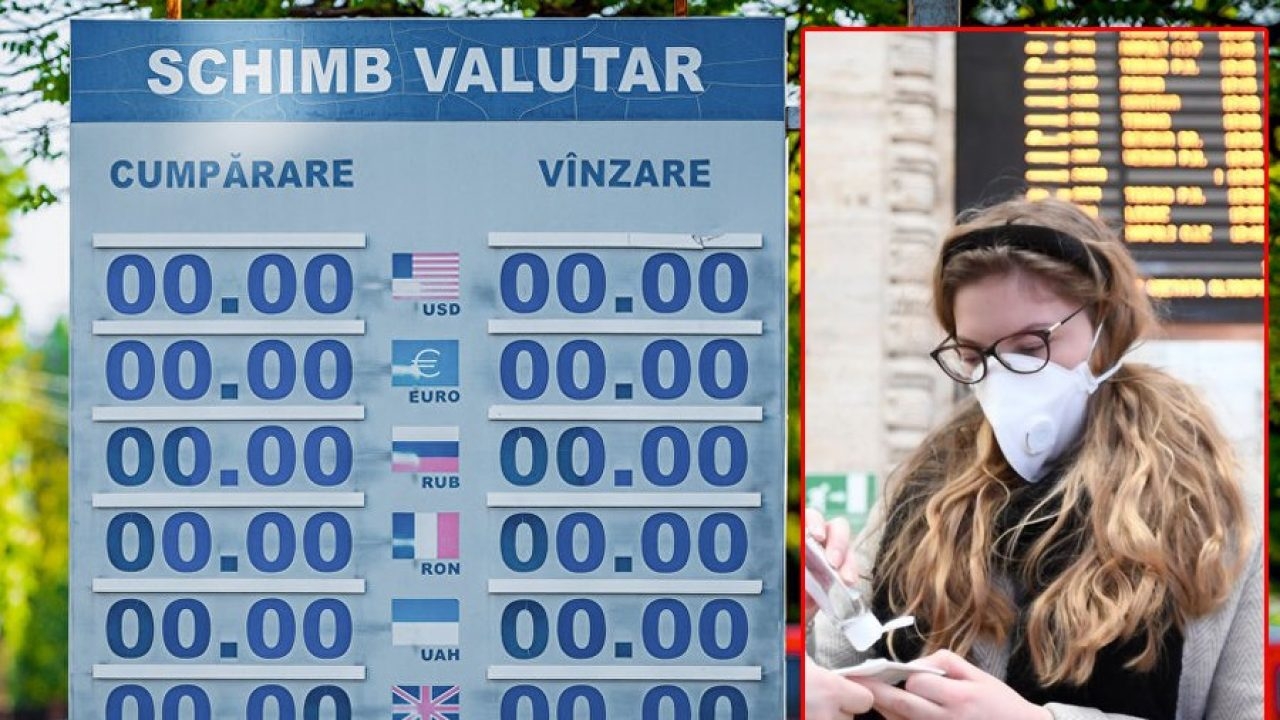 Curs valutar BNR 26 aprilie 2020. Ce se întâmplă cu euro la casele de schimb