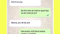 Bancul sfârșitului de săptămână | Mamă, dorm la una