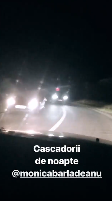Codin Maticiuc a evitat un accident violent în ultimul moment în timp ce era cu Monica Bîrlădeanu! Actrița a filmat scenele îngrozită: “Ce se întâmplă!?!”