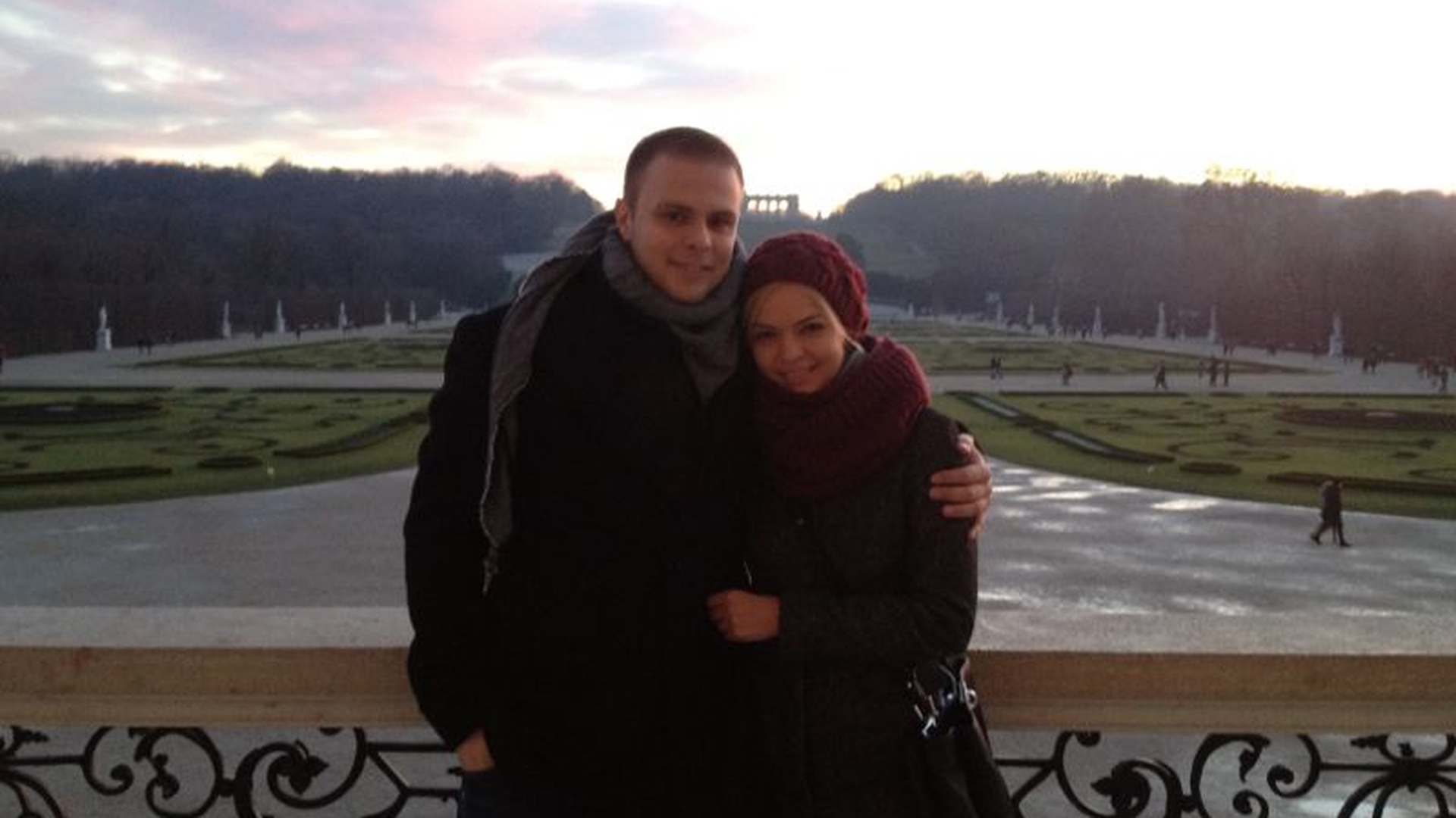 Lavinia Petrea si Paul Angelescu au petrecut in Viena, de Revelion