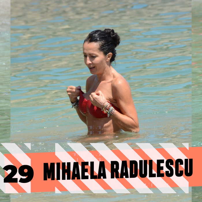 Top 30 vedete care “s-au jucat” cu sutienul pe plajă. Ce locuri ocupă în clasament Mihaela Rădulescu, Loredana Groza, Oana Zăvoranu, Ruby sau Roxana Vancea