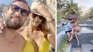 Dani Oțil a cerut-o de soție pe Gabriela Prisăcariu! Prima imagine cu inelul de logodnă cu diamante