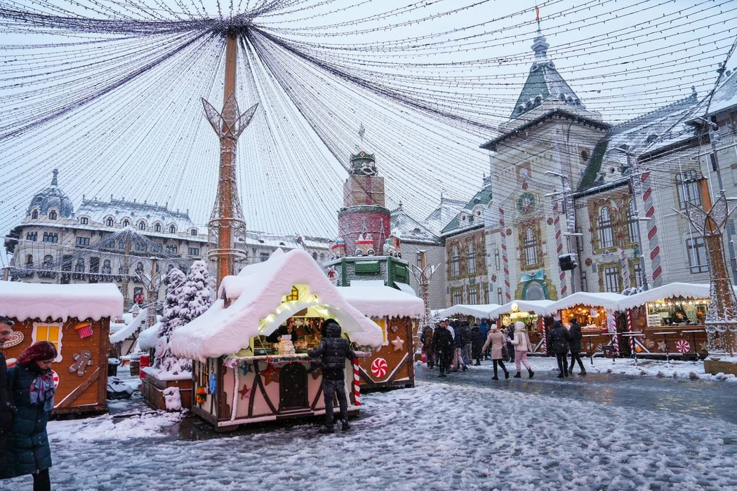 Târgul de Crăciun din Craiova se va închide pe 11 ianuarie 2026/ sursă foto: Facebook