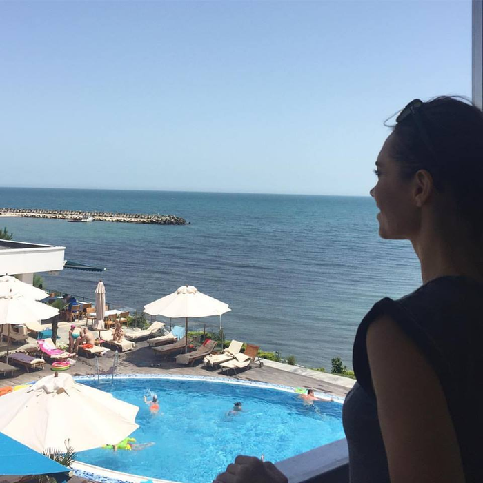 Magda Pălimariu în vacanţă