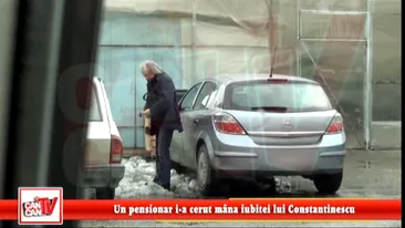 Un pensionar i-a cerut mana iubitei lui Constantinescu