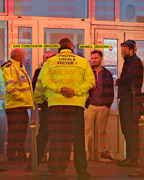 Mihnea Grigoriu și tatăl lui au ajuns la sediul Poliției