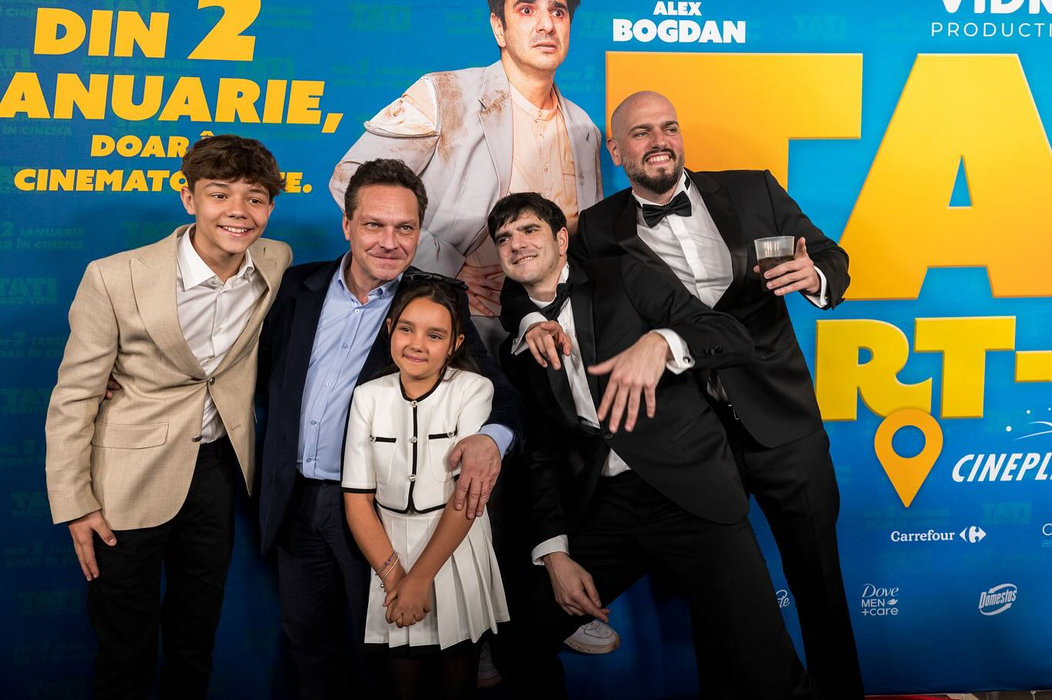 Filmul "Tati Part-Time" va rula în cinematografele din toată țara, începând cu 2 ianuarie (Foto: Instagram)