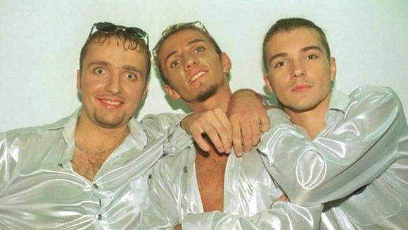 Costi Ioniță (stânga) a părăsit trupa Valahia în 1999