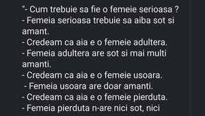 BANCUL ZILEI | De câte tipuri sunt femeile, de fapt