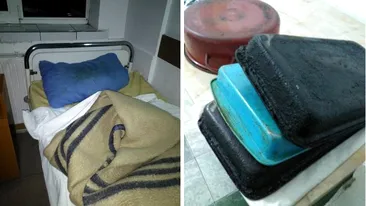 Imagini revoltătoare, filmate de un pacient într-un spital din Dâmbovița. Mizerie, lenjerie ruptă și...